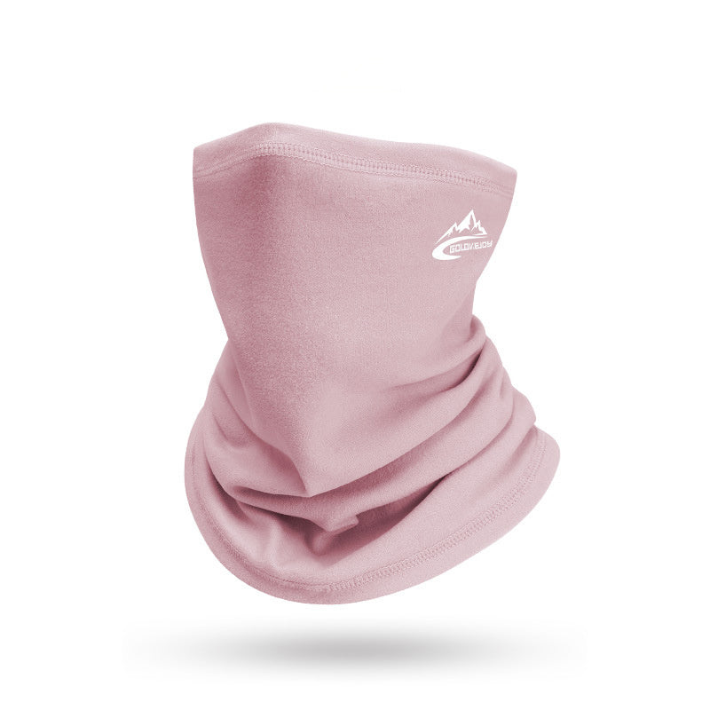 Women's Winter Windproof Velvet Neck Warmer Cycling Mask Scarf