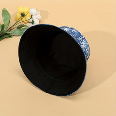 Auspicious Cloud Print Fisherman Hat Spring Summer Sunshade Sunscreen