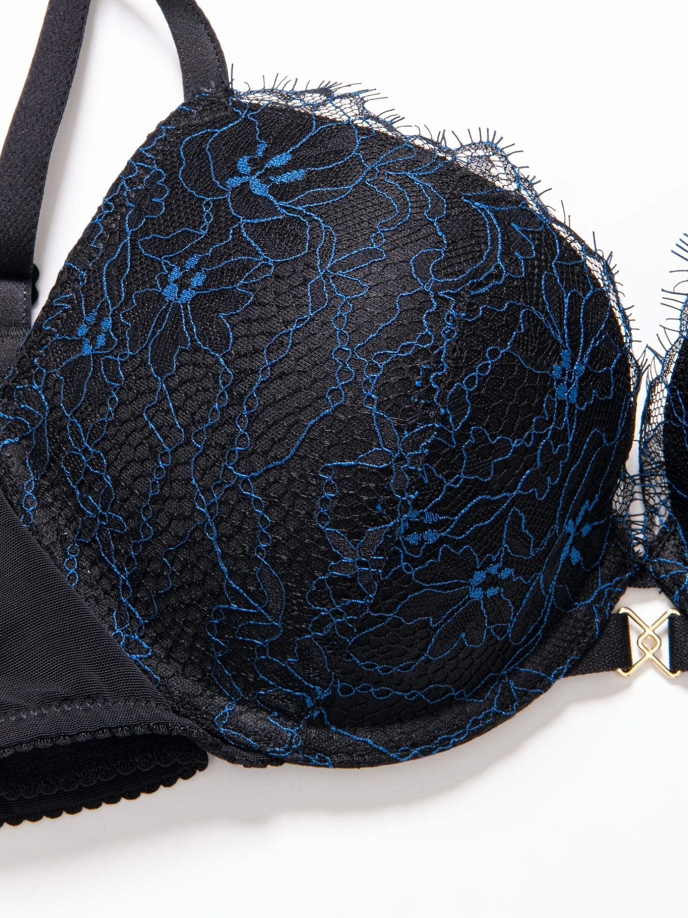 Lace Plunge Bra Push Up Women's Lingerie