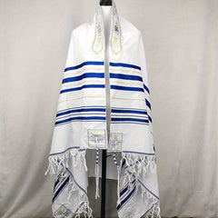 Arabic Bandana Jacquard Splicing Handcraft Ethnic Style Long Cape