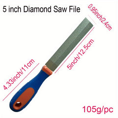 Diamond Rhombus Saw File Wood Rasp 7 62 10 16 12 Sharpening Saw Blade Tools