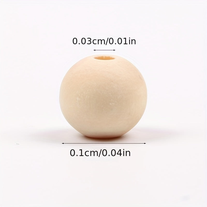 Beaded Wooden Beads Jewelry Accessories Round Beads