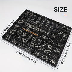 Set of 18 Unlockable Puzzle Toys - Perfect for Halloween & Christmas