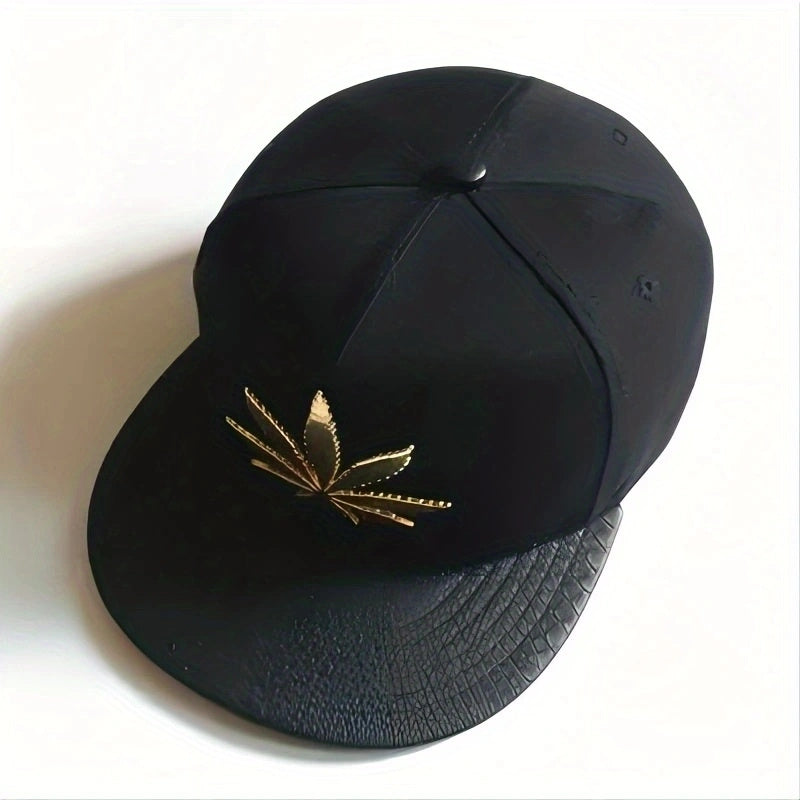 Maple Leaf Decor Baseball Cap Hip Hop Hat Trucker Cap