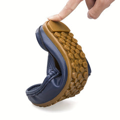 Men's Breathable Slip-On Loafers Outdoor Walking Shoes