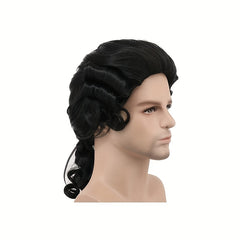 Men's Masquerade Halloween Baroque Wig