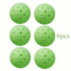 6pcs Luminous Pickleball Glow In The Dark Balls
