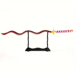 Anime Wooden Cosplay Props with Belt and Stand