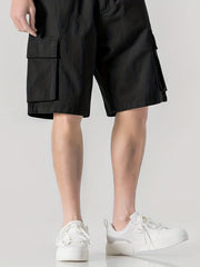 Men's Lightweight Cargo Shorts with Flap Pocket