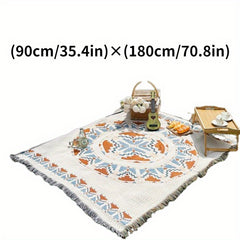 Ethnic Style Sofa Towel Lightweight Picnic & Beach Mat Cover