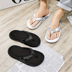 Men's Thong Sandals Casual Non Slip Flip flops Shoes For Indoor Outdoor Beach