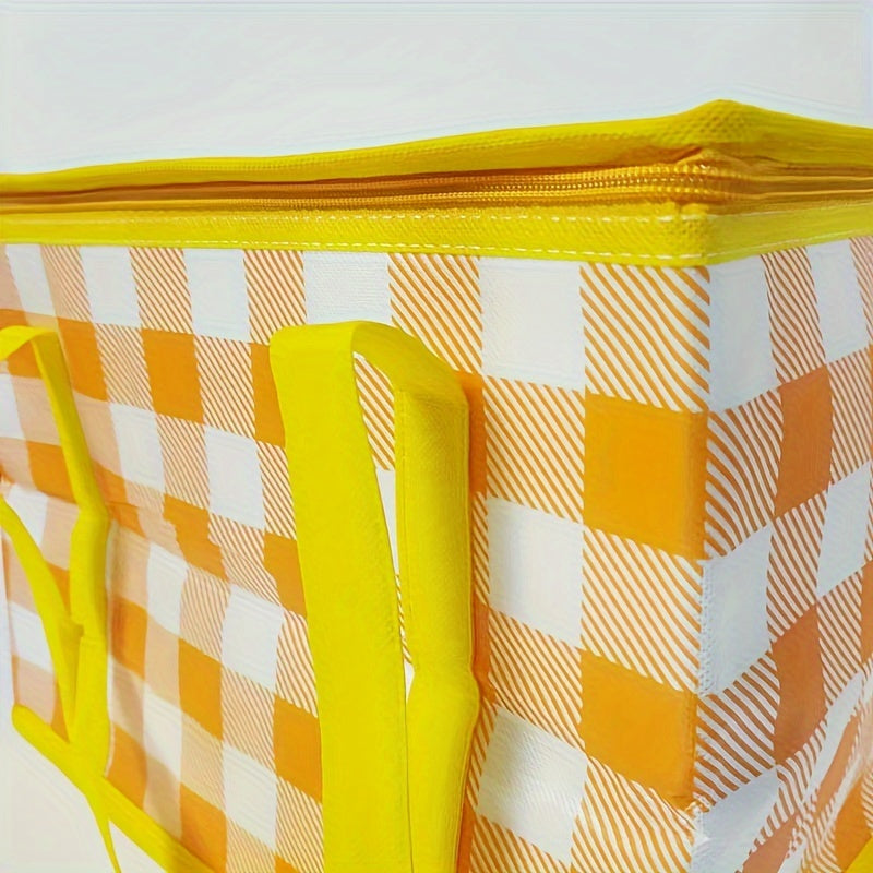 Foldable Large Capacity Cooler Bag Leak Proof Insulated Bag for Outdoor Travel