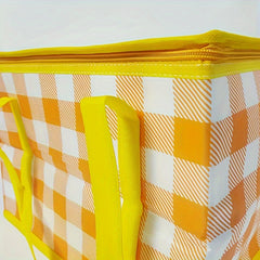 Foldable Large Capacity Cooler Bag Leak Proof Insulated Bag for Outdoor Travel