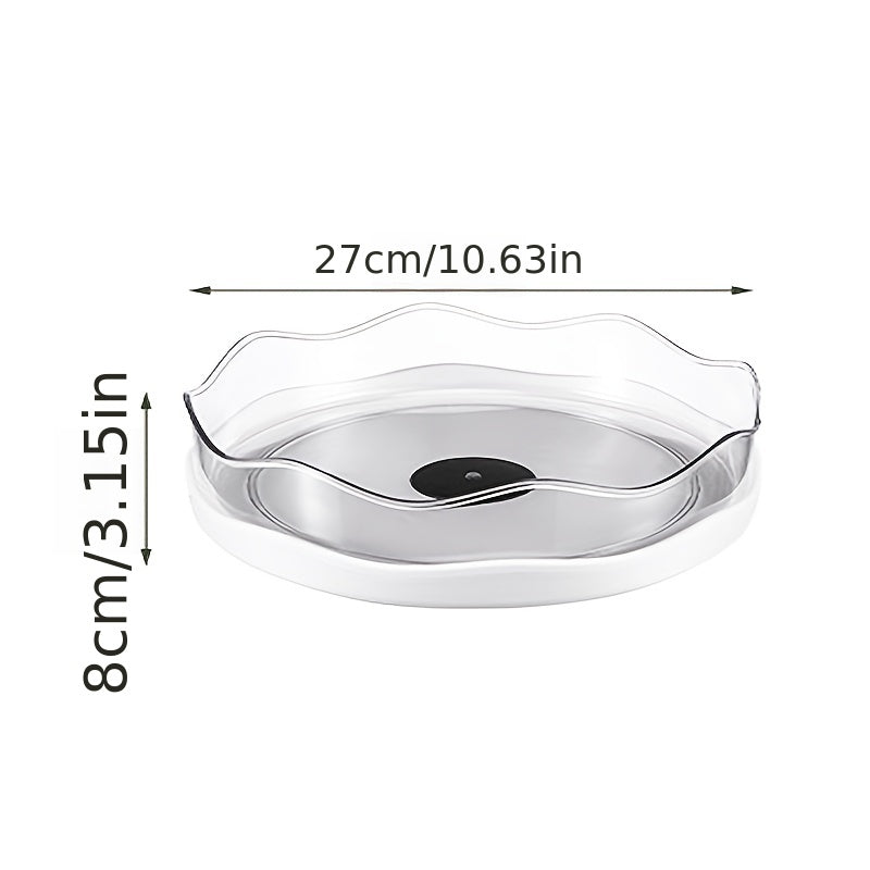 1pc Rotating Spice Rack Organizer for Cabinet