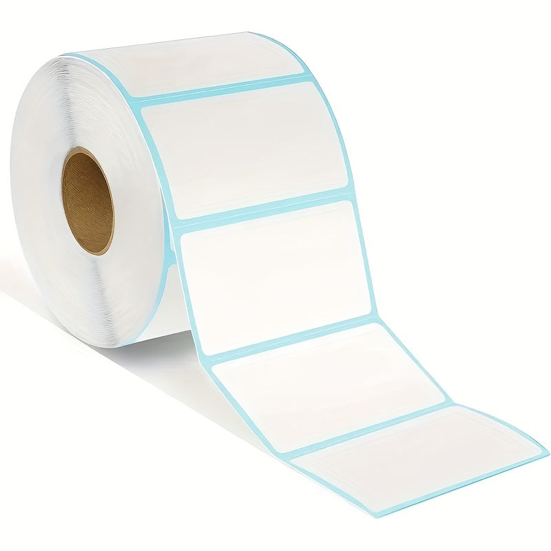 800pcs White Blank Stickers Self Adhesive Label for Packaging