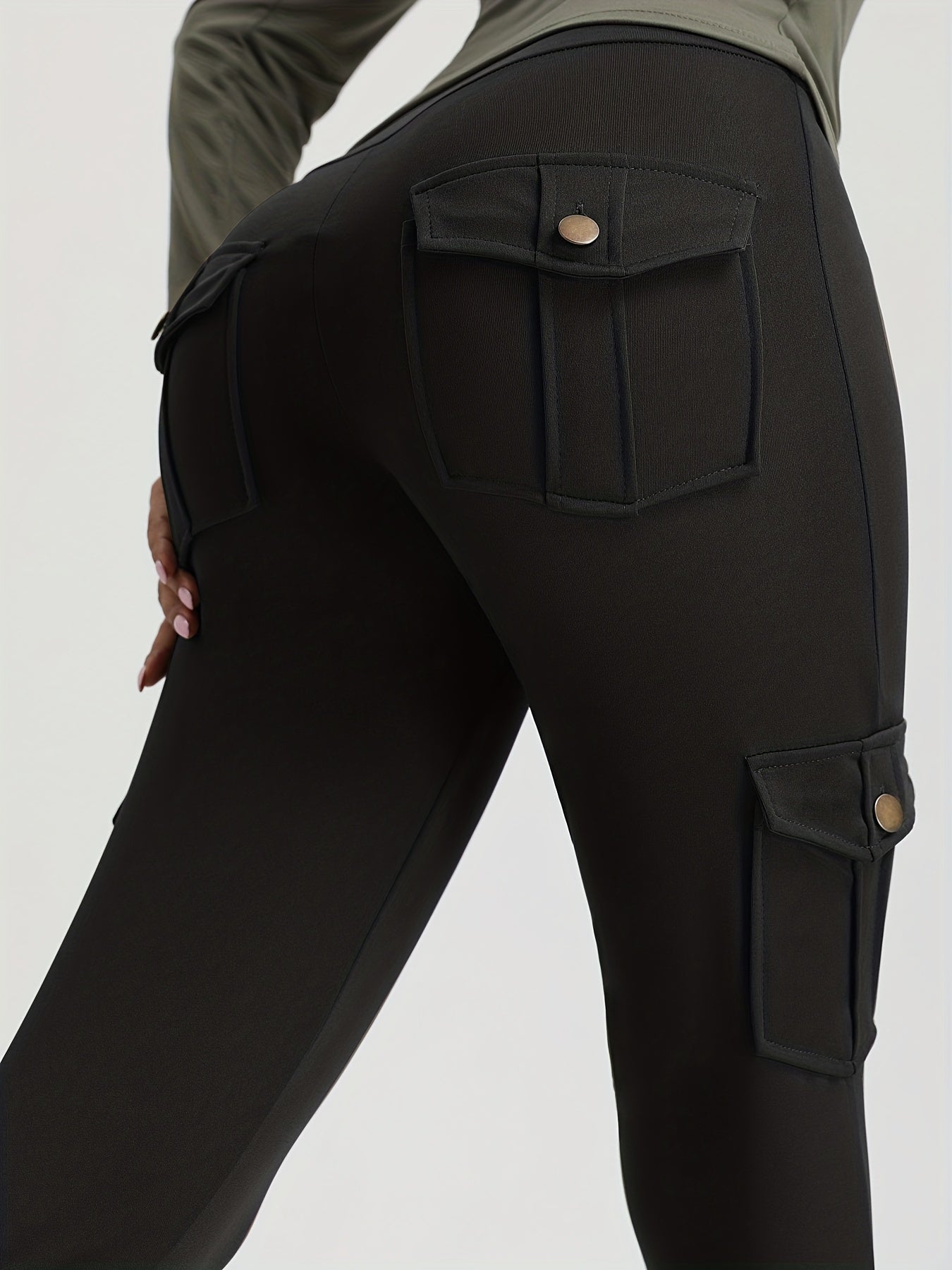 Cargo Leggings High Waist Casual Leggings For Women