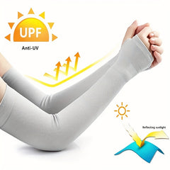 Sun Protection Ice Silk Arm Sleeves for Outdoor Sports