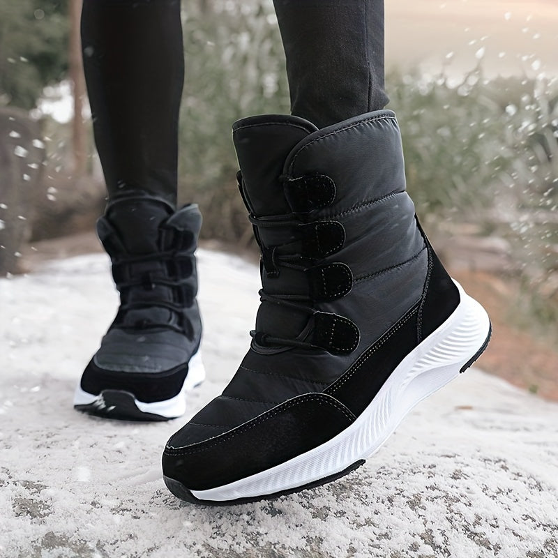 Women's Non Slip Winter Snow Boots Warm High Top Hiking Boots