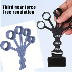 Silicone 5 Finger Stretching Trainer Hand Grip Strengthener