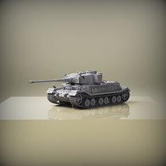 Mini Tank Model 3D Printed ABS Resin Military Collectible