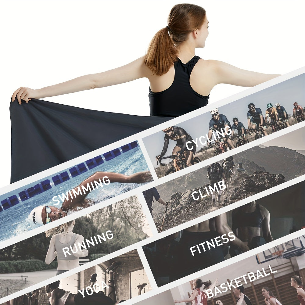 Microfiber Beach Towel Quick Dry Absorbent Towel for Bathroom Yoga