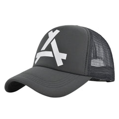 Men's Patterned Baseball Cap Mesh Adjustable Trucker Sun Hat
