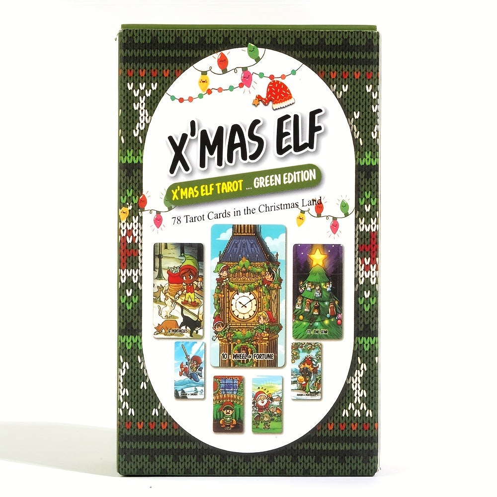X'mas Elf Tarot Green Edition - Unlock Christmas Magic