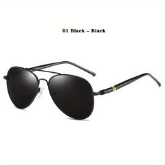 Polarized Sunglasses for Men Driving Sun Glasses Vintage Pilot UV400