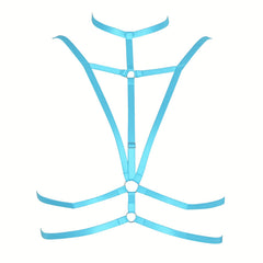 Sexy Hollow Out Halter Cage Chest Harness for Women's Lingerie