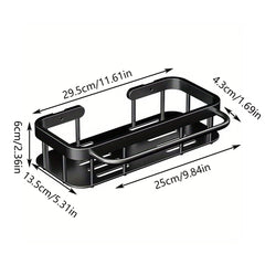 Kitchen Sink Drain Basket Bathroom Storage Rack Telescopic Tableware Drain Rack