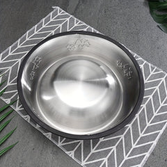 Stainless Steel Dog Bowl for Food & Water