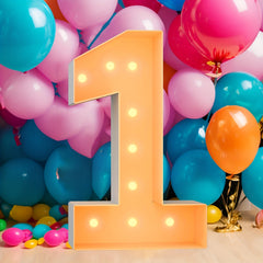 Light Up Numbers Marquee for Anniversary Party Decor