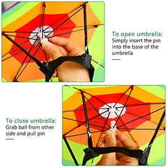 Fishing Cap Umbrella Outdoor Folding Umbrella Men Women