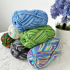 8 ply Soft Wool Yarn 218 Yds 100g Medium Thick Crochet