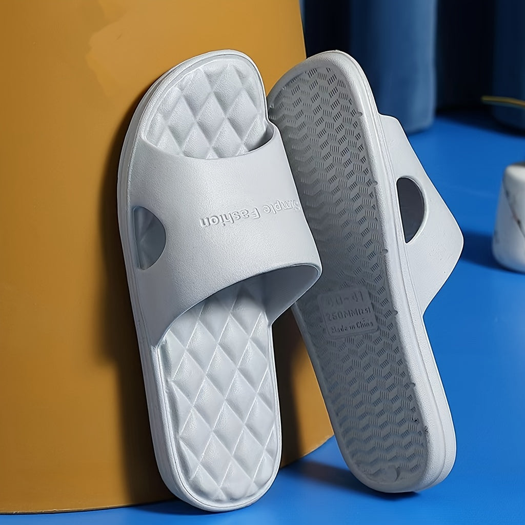 Lightweight Quick drying Slide Slippers For Indoor Shower Bathroom Pool