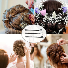 20pcs Metal Bobby Hair Pins in Storage Container
