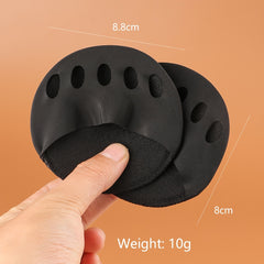 1Pair Front Palm Invisible Five Finger Socks Anti Slip Shock Absorption
