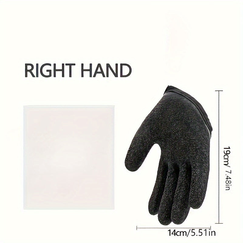 Professional Anti-slip Fishing Gloves Waterproof Fisherman Catch Fish Gloves