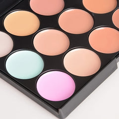 Pro 15 Colors Contouring Kit Cream Concealer Makeup Palette