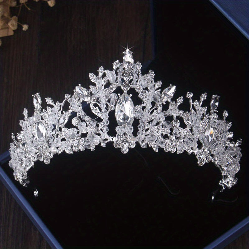 Baroque Bridal Crown Wedding Tiara Crystal Crown