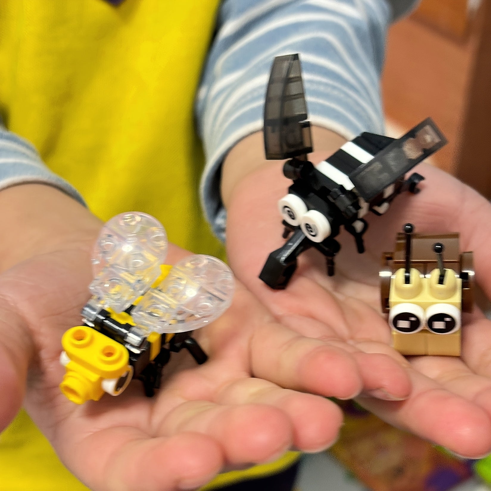 Insect Series Toy Building Blocks Butterfly Model Gift Set