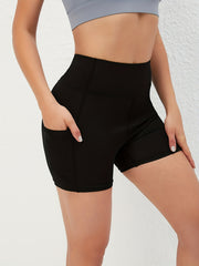 High Waist Tight Hip Quick-drying Running Shorts