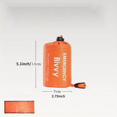 PE Aluminum Film First Aid Sleeping Bag for Outdoor Emergency