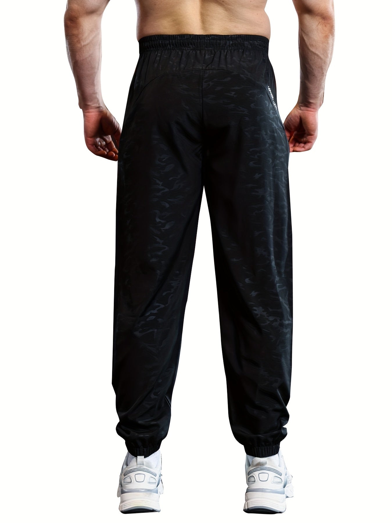 Classic Joggers Men s Casual Loose Fit Stretch Waist Drawstring Sweatpants