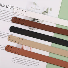 2pcs PU Leather Bag Straps DIY Handcrafted Crossbody Shoulder Straps
