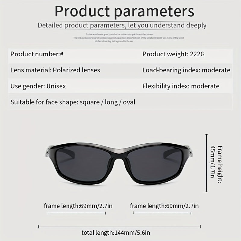 Men's Polarized Outdoor Sports Sunglasses Eye Protective Eyewear
