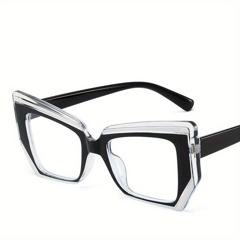 Light Blocking Glasses Clear Lens Anti Eyestrain Women Men