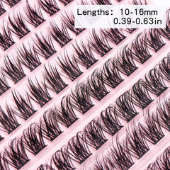 120pcs Cluster Lashes 10-16MM Individual Lashes Extensions