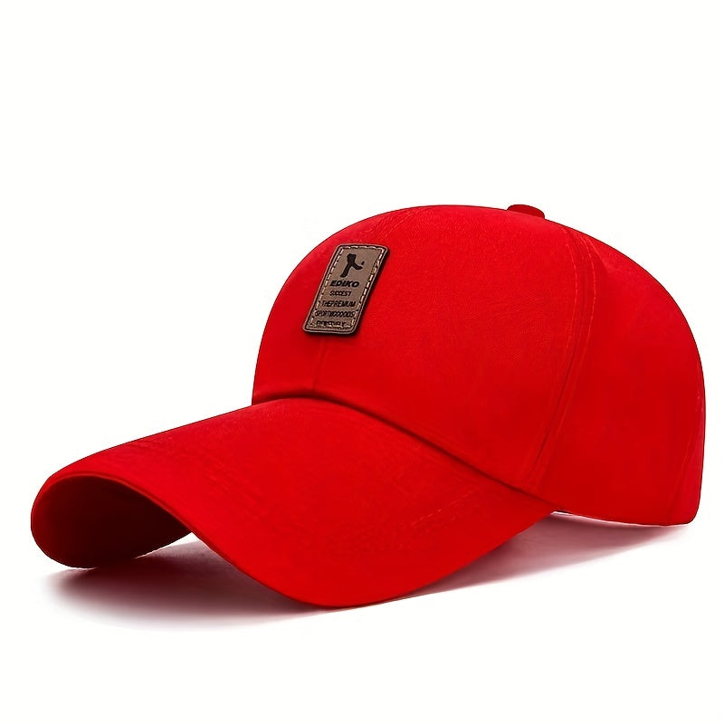 Men's Sunscreen Large Brim Canvas Baseball Cap Spring Summer