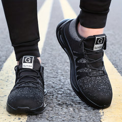 Men's Steel Toe Work Shoes Comfortable Sneakers Spring Summer